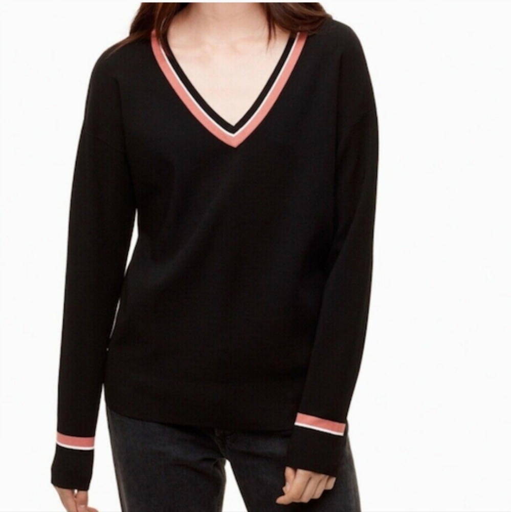 New Wilfred Free Wolter V-Neck Sweater, Small size